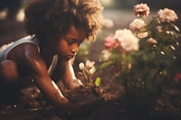 Child in Nature