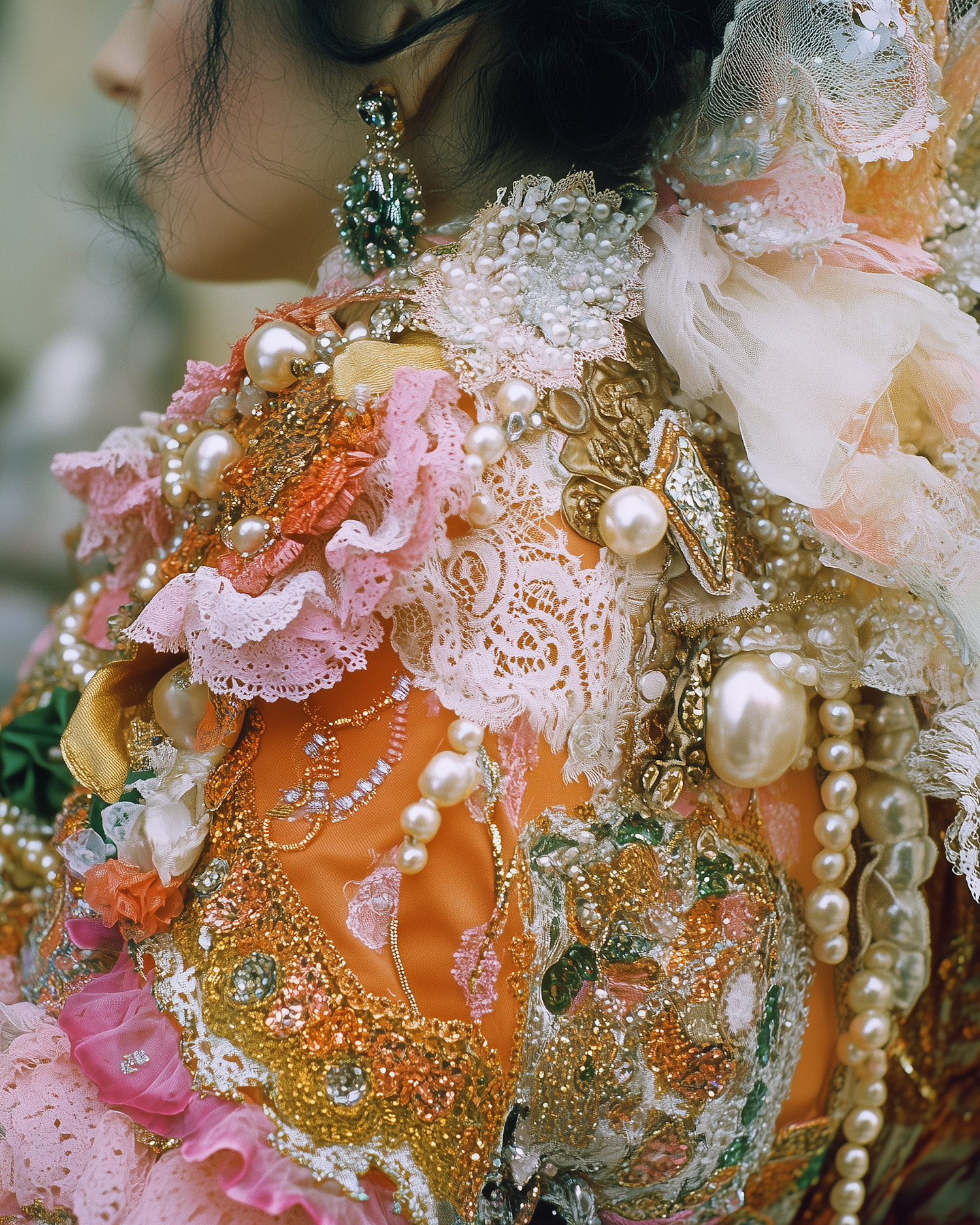 Ornate Garment Close-Up