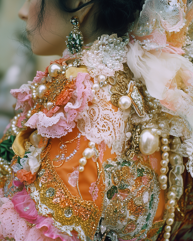 Ornate Garment Close-Up