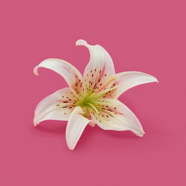 Pink Lily on Pink