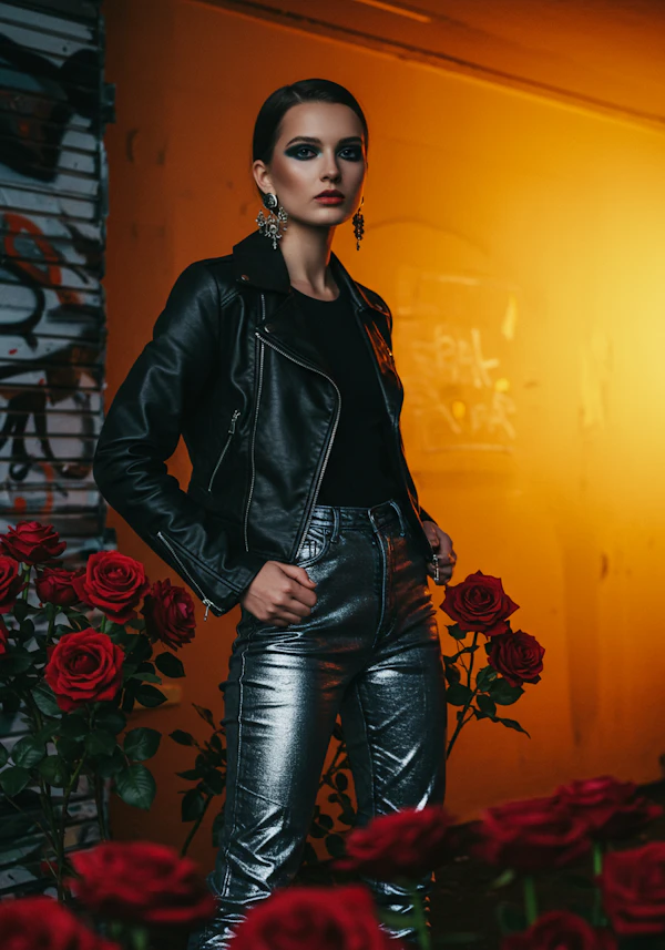 Urban Elegance Portrait