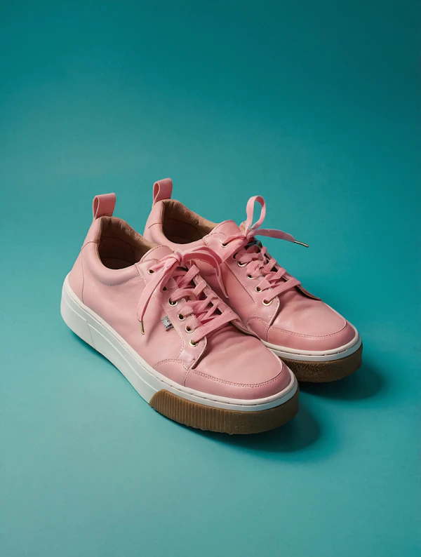 Stylish Pink Sneakers