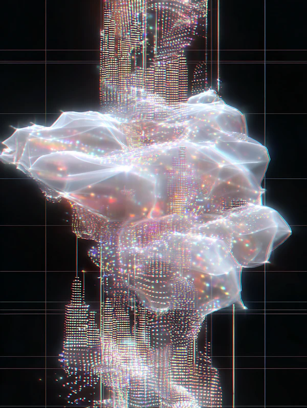 Luminous Abstract Form