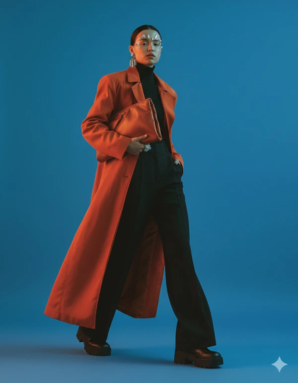 Futuristic Fashion Pose