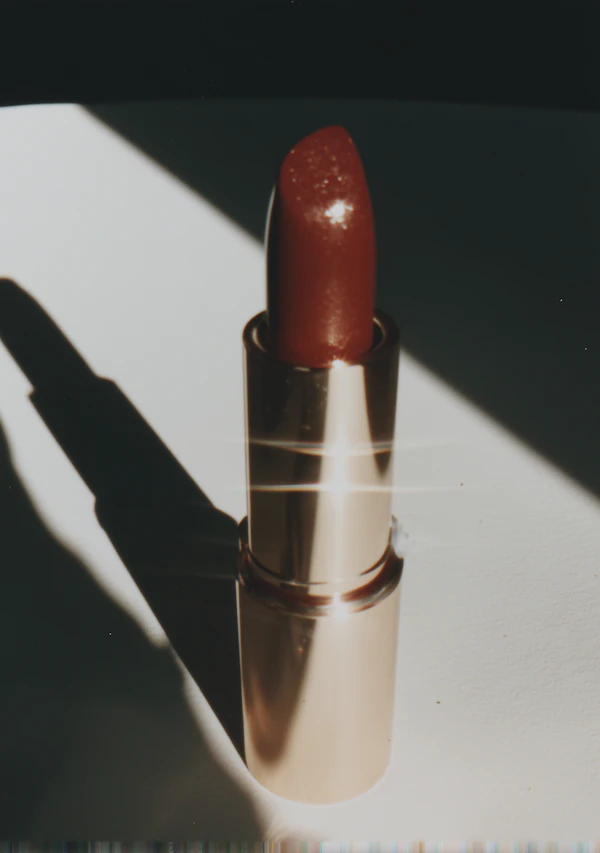 Elegant Lipstick Close-Up