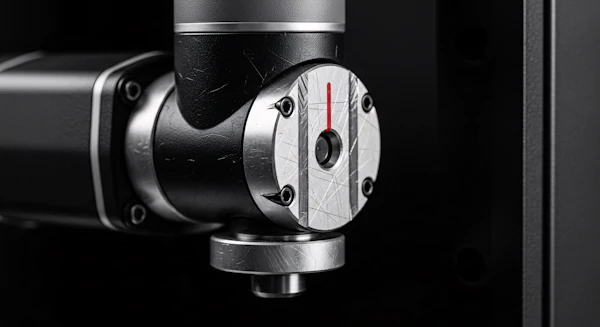 Mechanical Component Close-Up