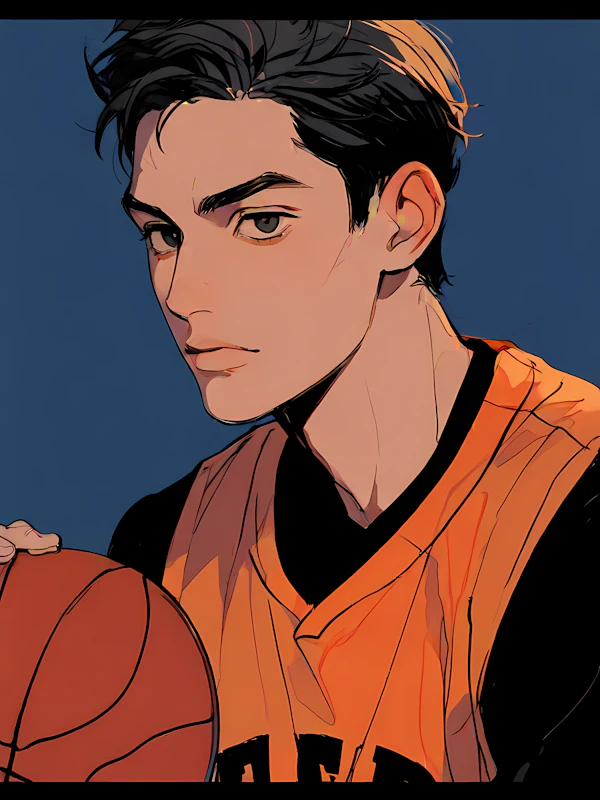 Basketball Player Art