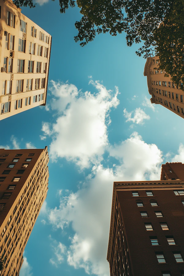 Urban Skyward View