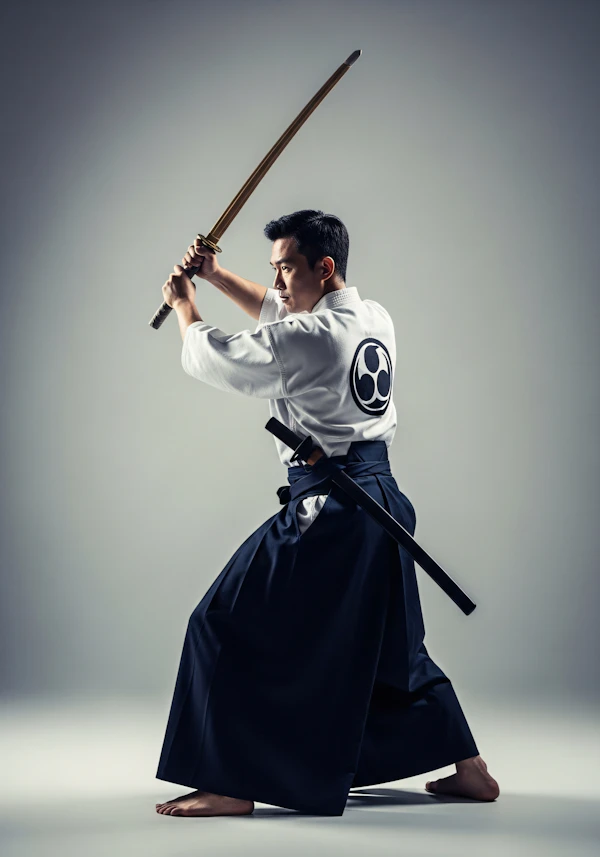 Martial Artist Poised