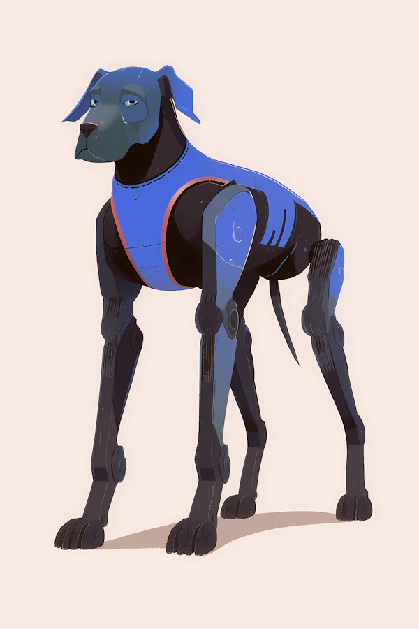 Futuristic Robotic Dog