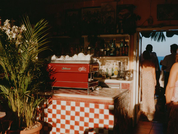 Cozy Café Scene