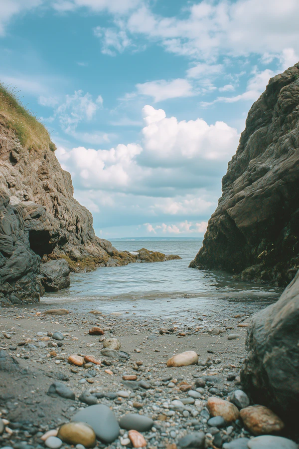 Serene Coastal Scene