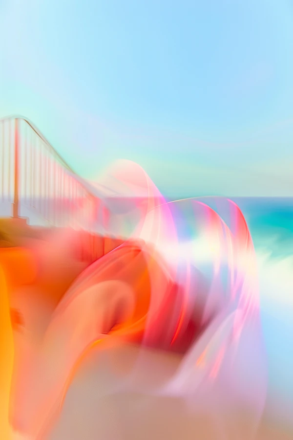 Ethereal Coastal Abstract