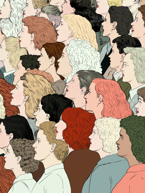 Diverse Group Illustration