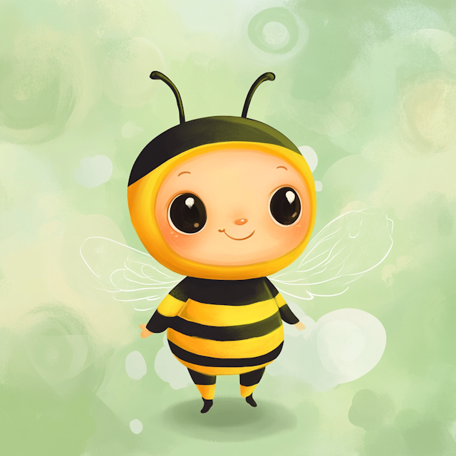 Cartoon Bee Character