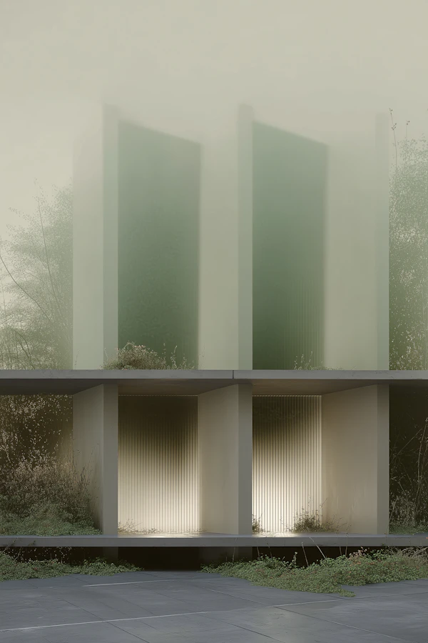 Modern Minimalist Building