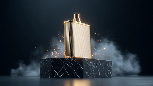 Golden Flask Display