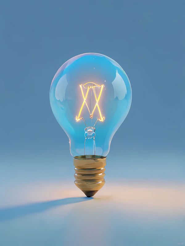 3D Incandescent Bulb