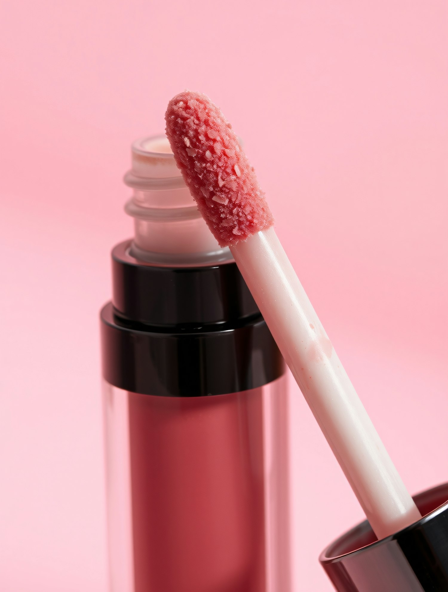 Lip Gloss Applicator Close-Up