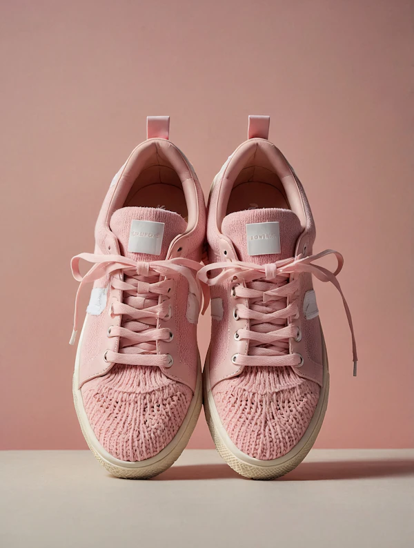Stylish Pink Sneakers