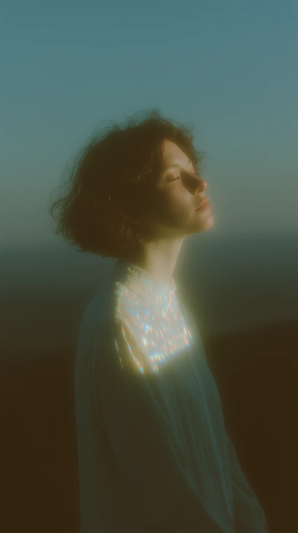 Ethereal Woman in Light