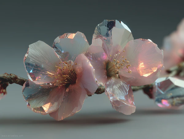 Crystal Blossom Close-Up