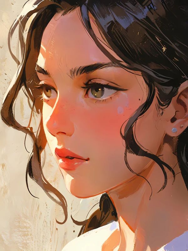 Artistic Woman Portrait