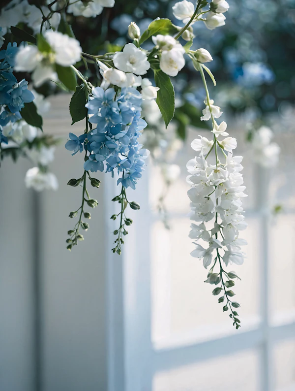 Delicate Flowers Close-Up