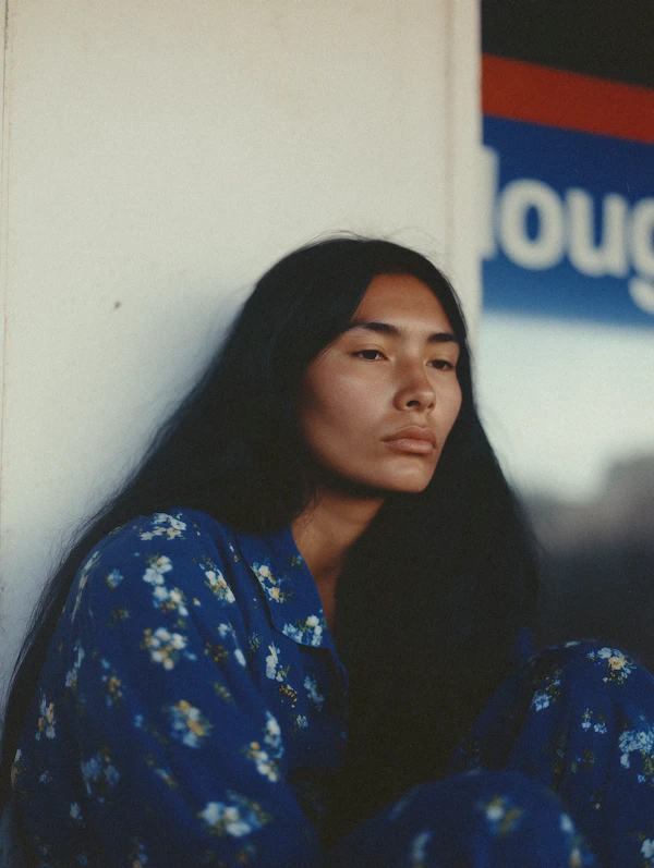 Serene Portrait Scene
