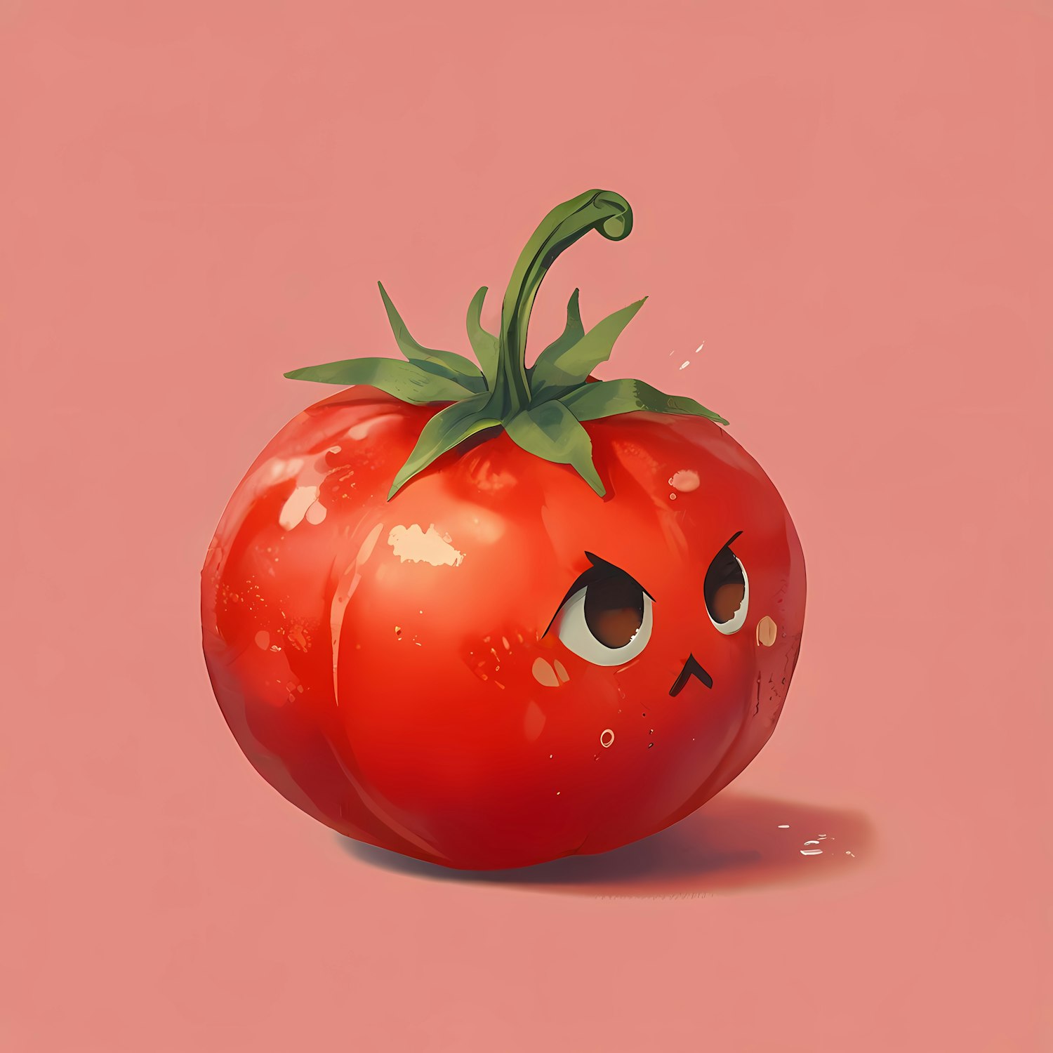 Anthropomorphized Tomato