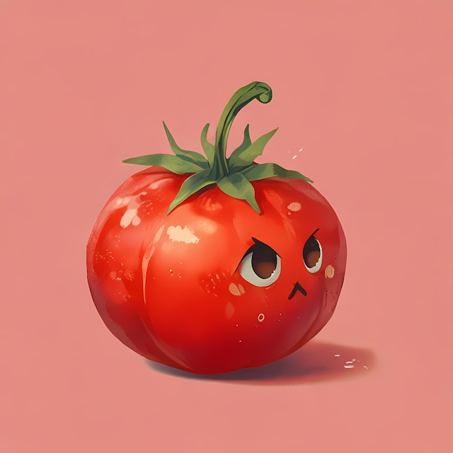 Anthropomorphized Tomato