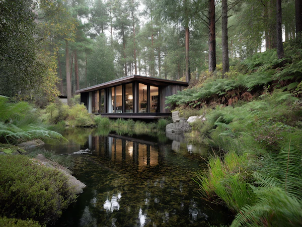 Modern Forest Retreat