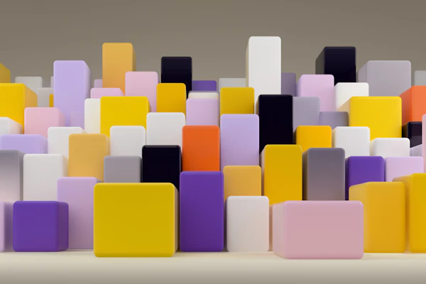 Colorful Block Art
