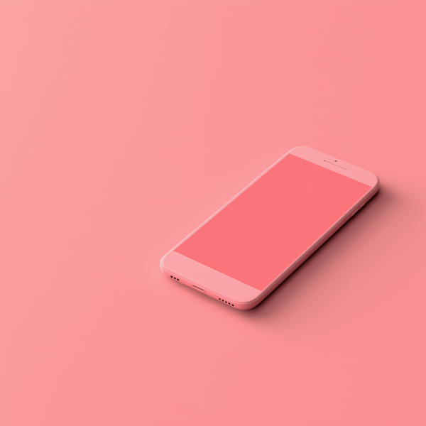 Harmonious Pink Smartphone