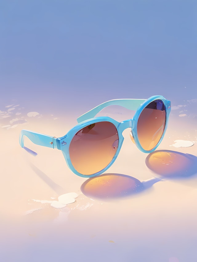 Stylish Blue Sunglasses