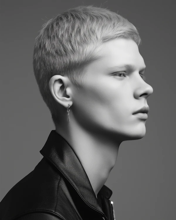 Monochrome Stylish Portrait