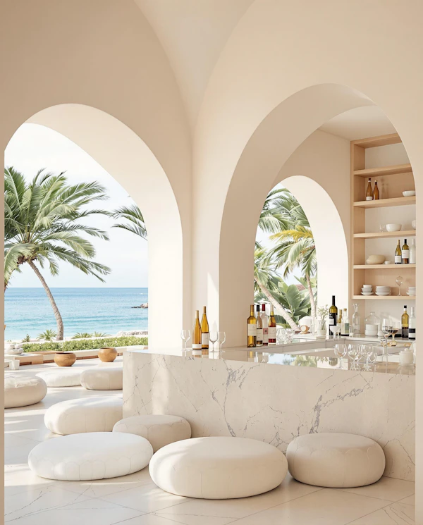 Tropical Lounge View