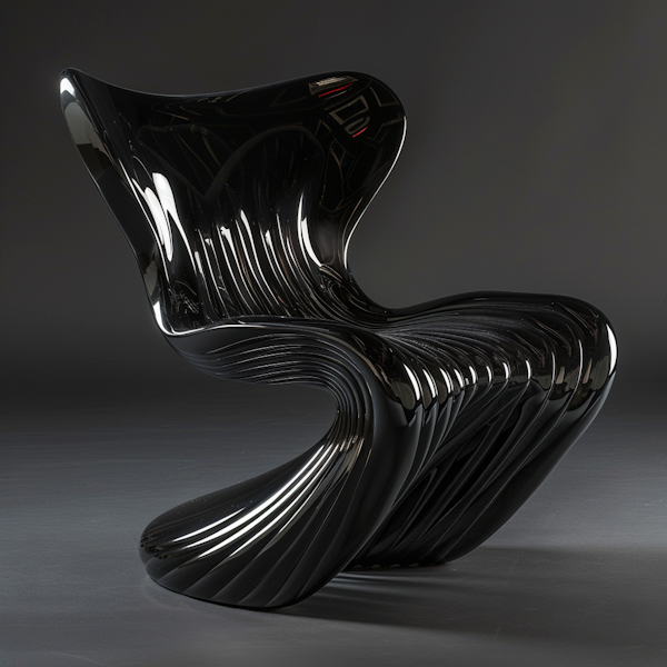 Futuristic Sculptural Chair