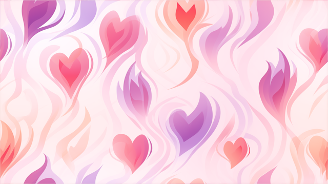 Abstract Heart Design