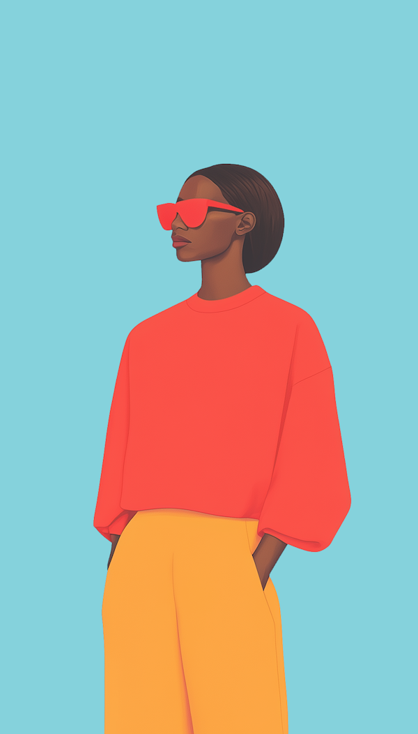 Stylized Fashion Portrait