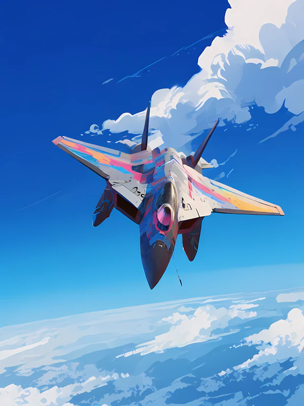 Futuristic Fighter Jet