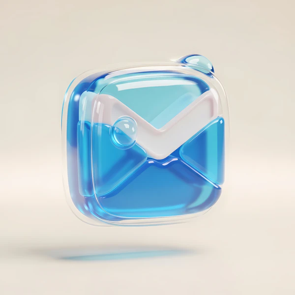 3D Email Icon Design