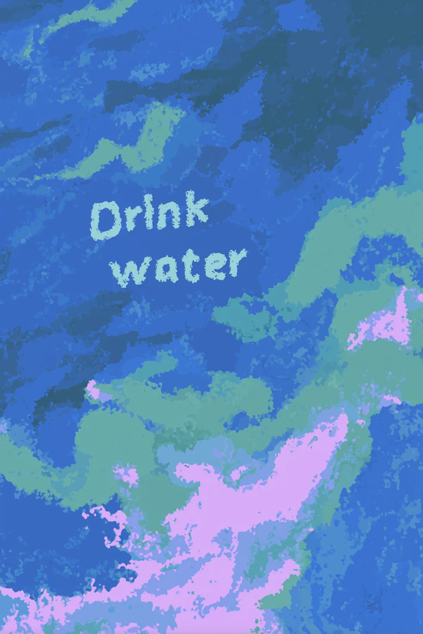 Drink Water Artwork