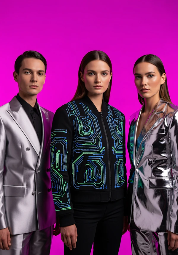 Futuristic Fashion Trio