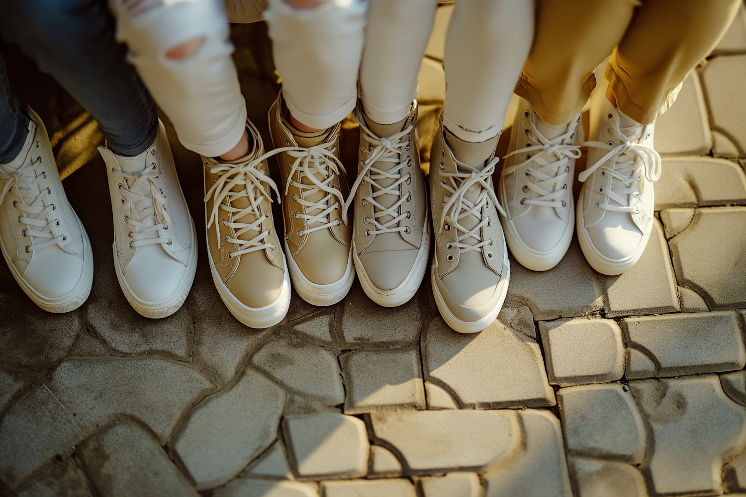 Unity in Diversity: A Casual Assembly of Sneakers