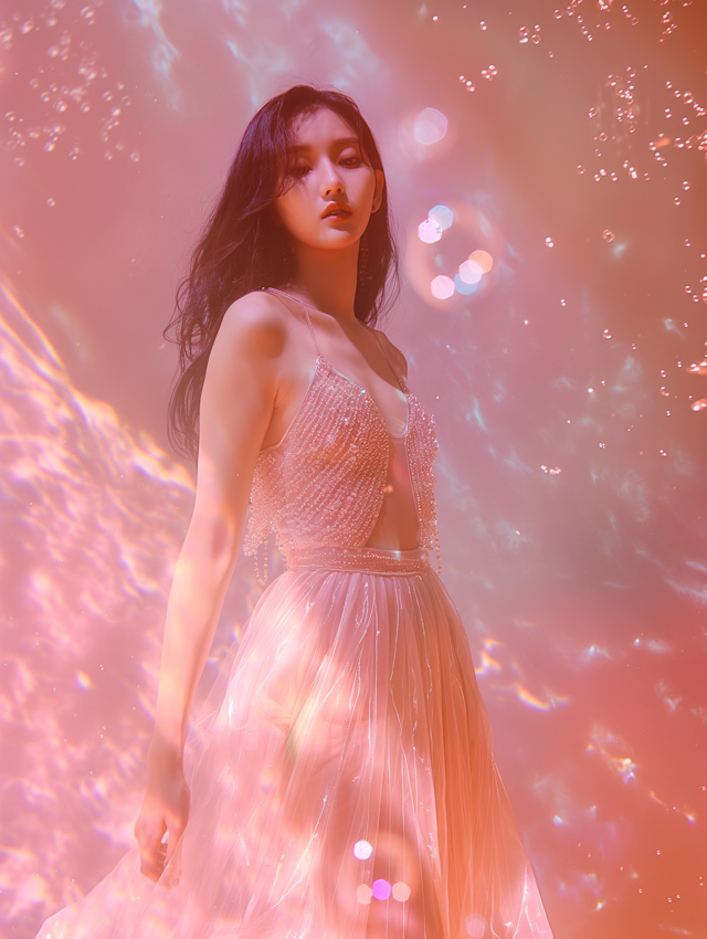 Ethereal Beauty in Pink