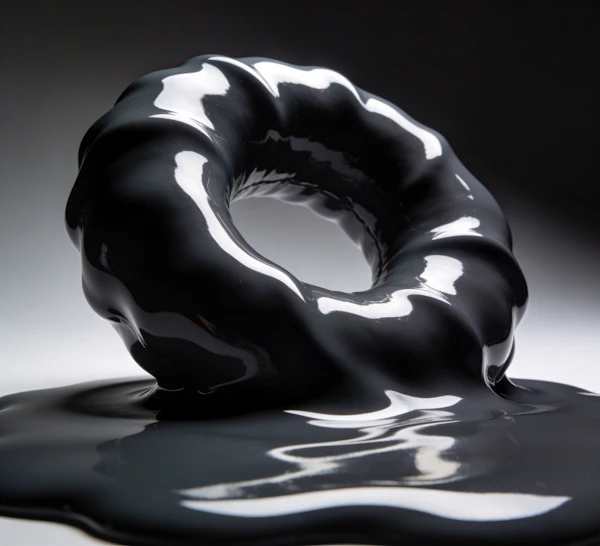 Glossy Abstract Torus