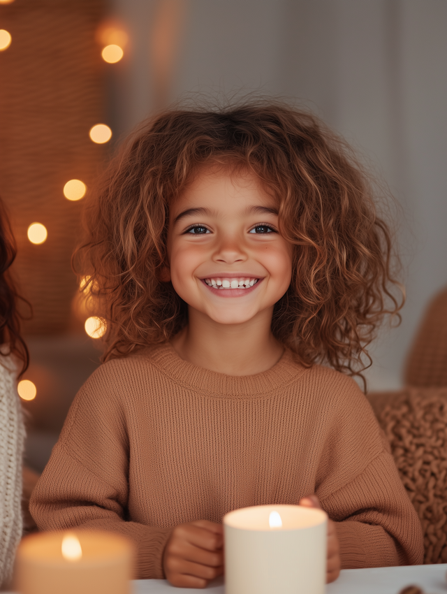 Child with Candles