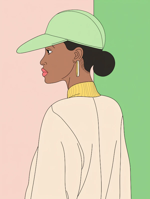 Stylized Profile Illustration