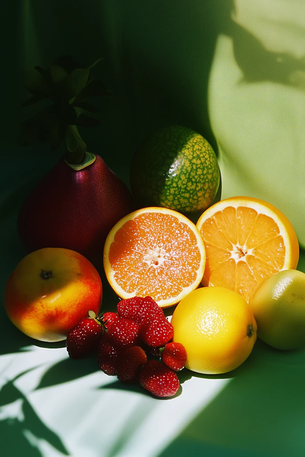 Vibrant Fruit Arrangement